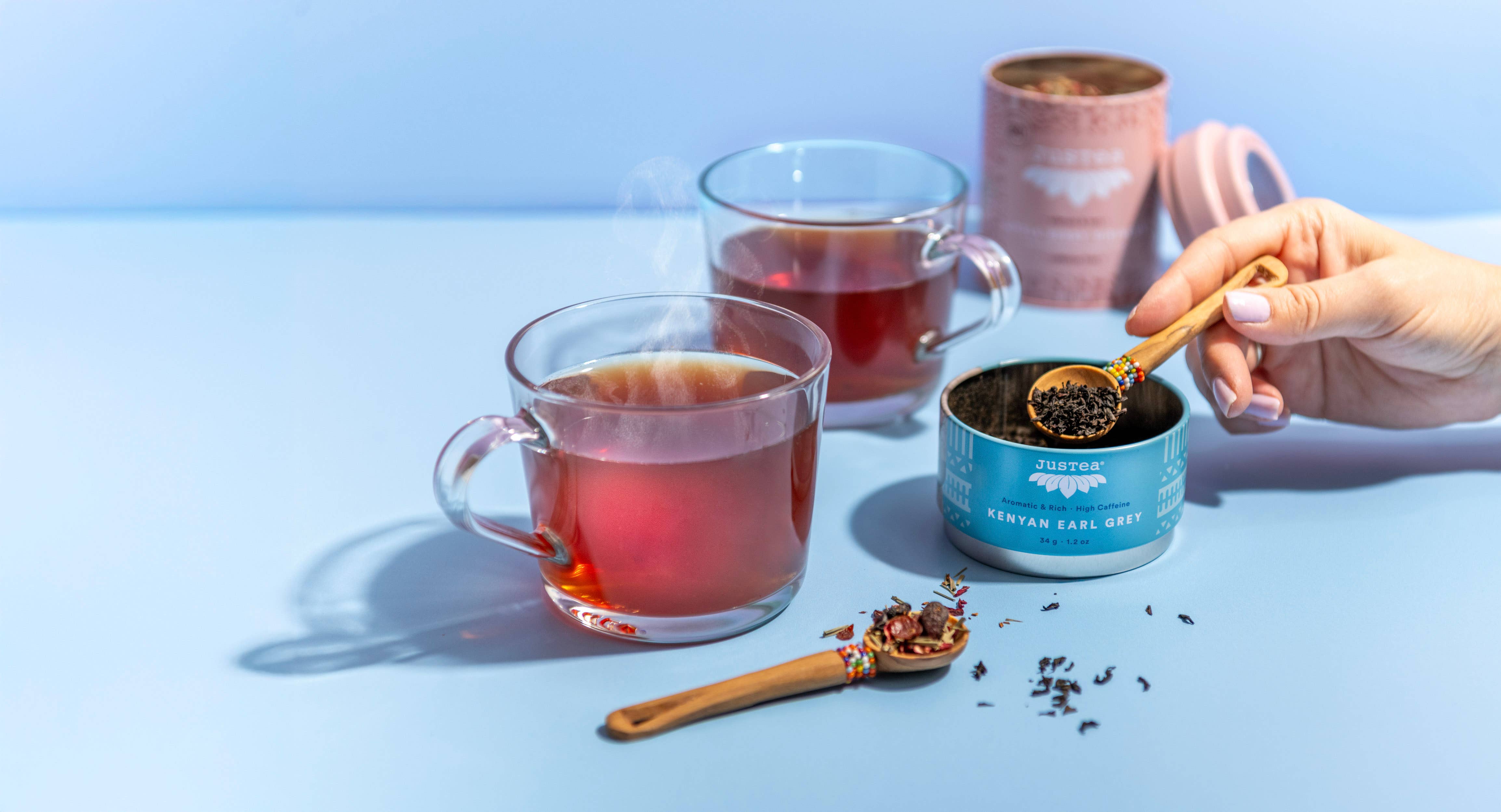 JusTea - Venta al por mayor Cucharas de mesa - Cucharilla de té tallada a mano con cuentas3