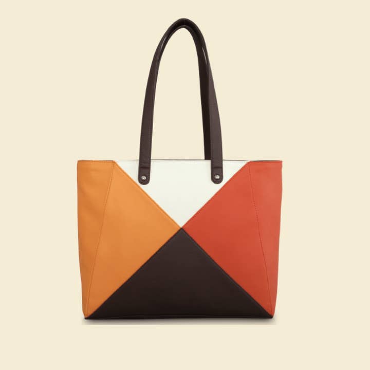Billie Geometric Tote for wholesale by Trade ATL