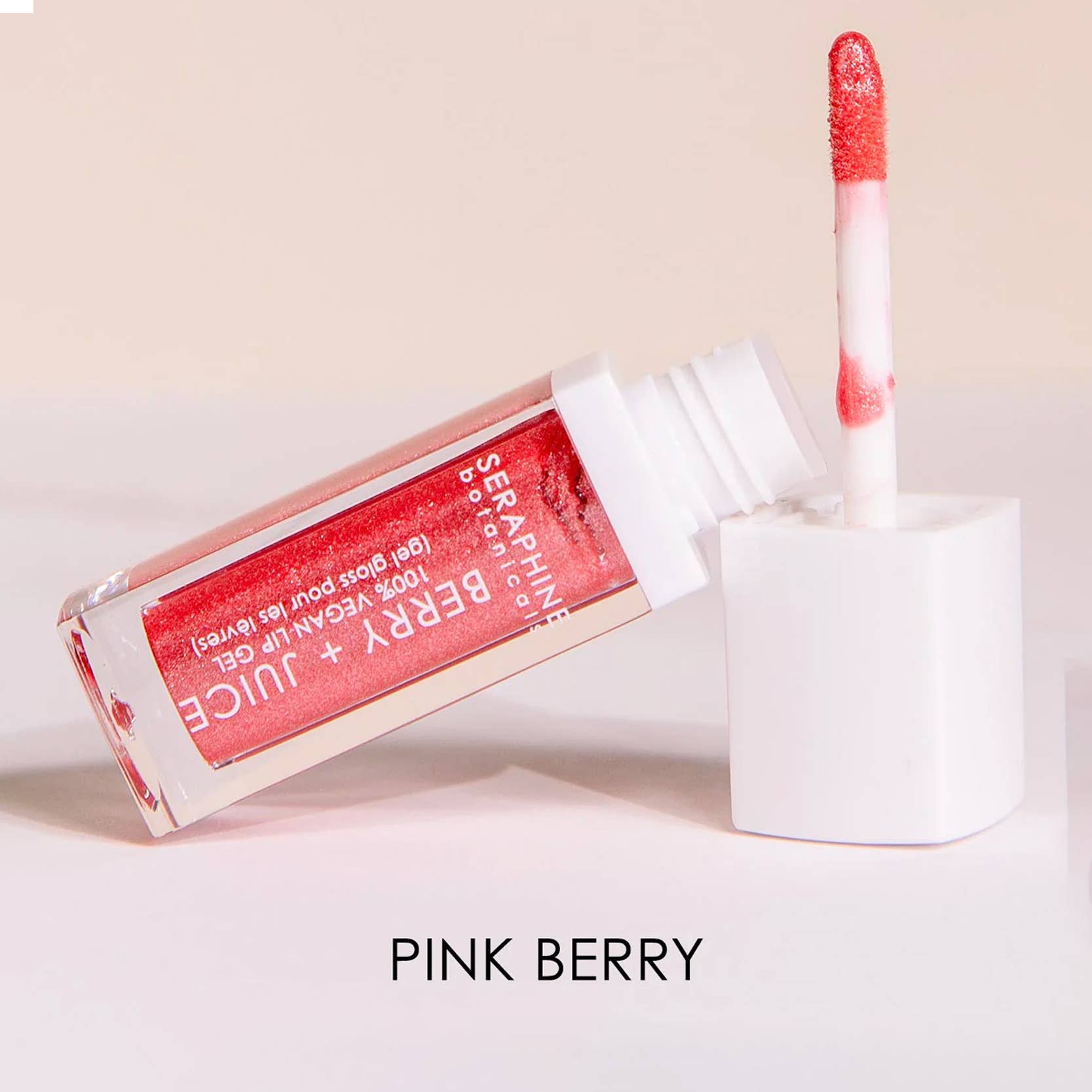 Seraphine Botanicals - Wholesale Lip Gloss - Berry + Juice - 100% Vegan Lip Gel9