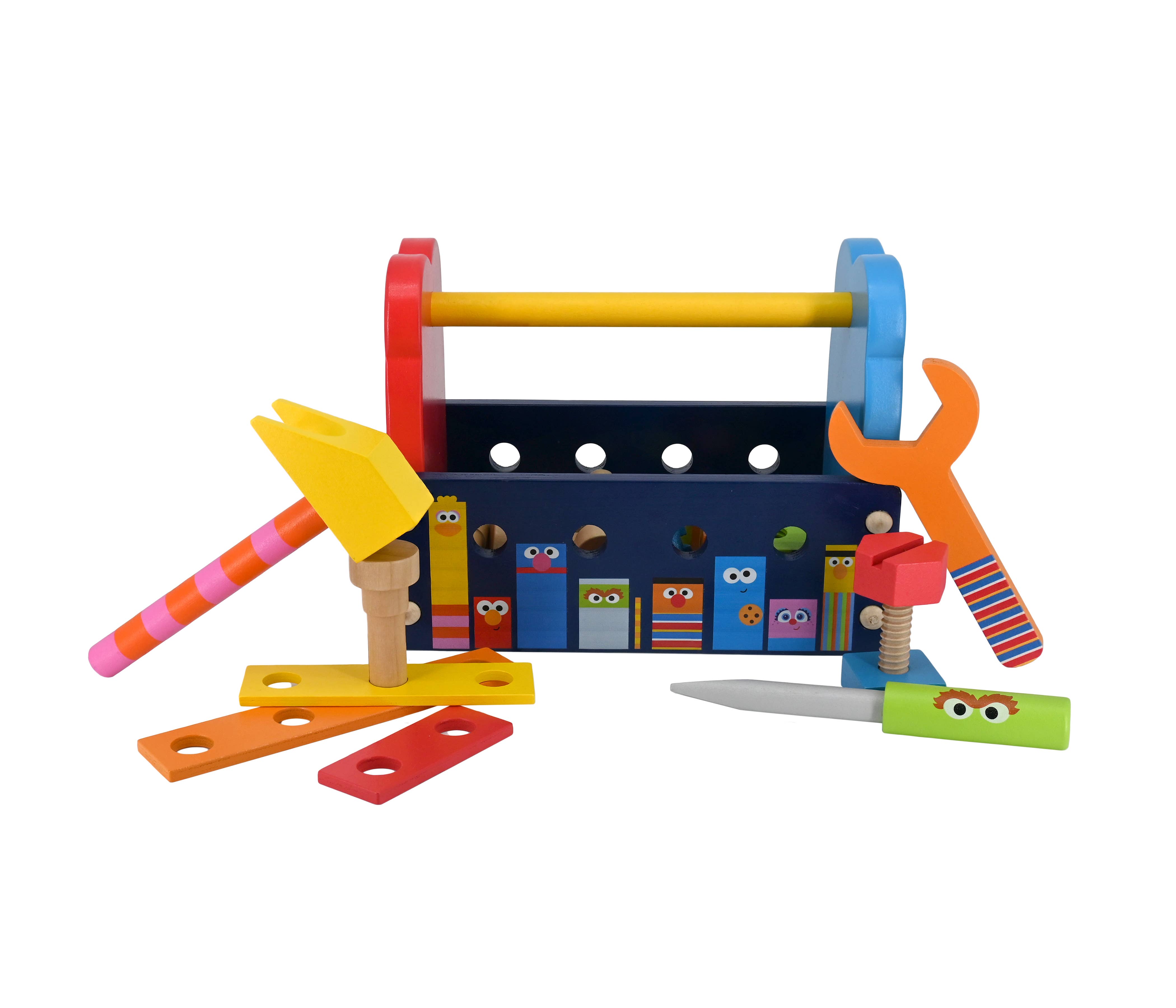 Kids Preferred - Wholesale Stuffed/Plush Toy - Kids & Baby - Sesame Street-Wood Toolbox1
