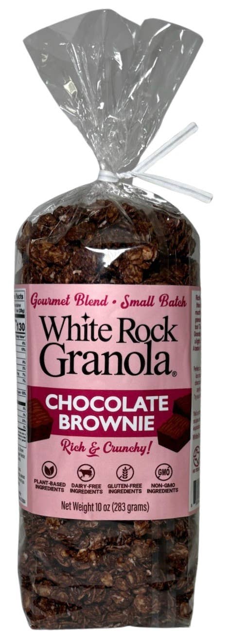 White Rock Granola - Wholesale Granola - White Rock Granola - 10 oz. bakery bag, multiple flavors13