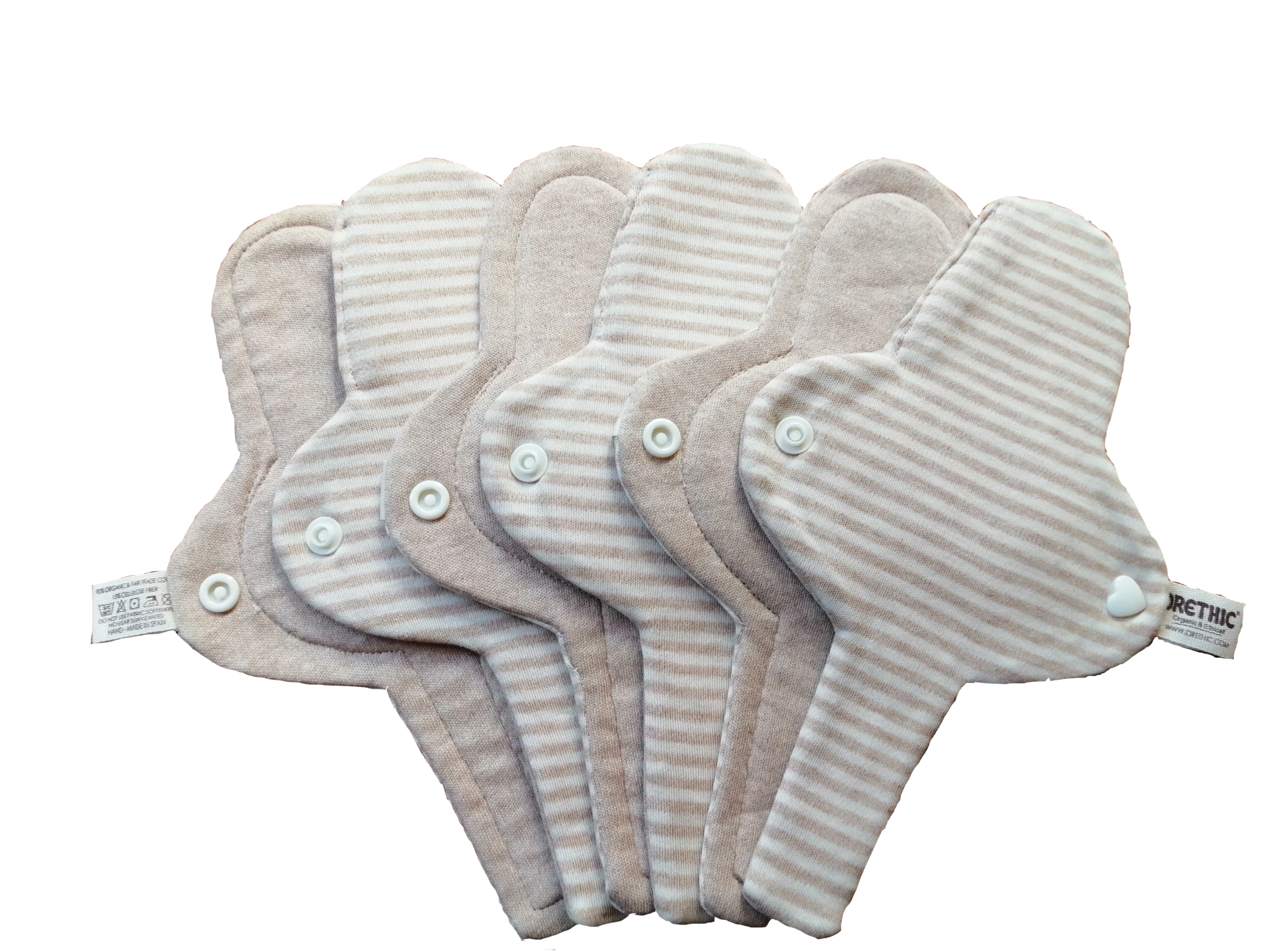 Orethic – wholesale Mensunderkläder - Dam – Ekologiska trosfodral kort 7” Tierra - 3-Pack3