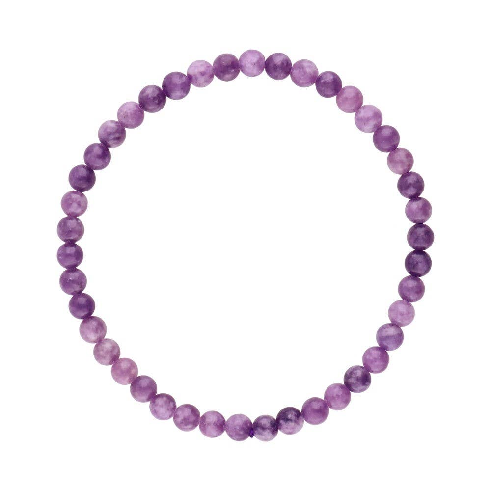 Vives de la Cortada S.L - Wholesale Armband met kralen - 4 mm lepidoliet armband1