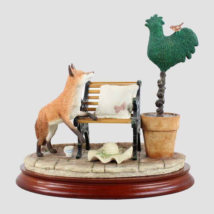 Un perchoir sûr Border Fine Arts Renard pour la vente par Grays 1922