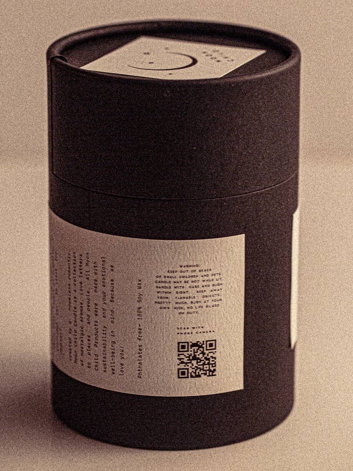 Mojave 12oz for wholesale by Moon Child Candle Co