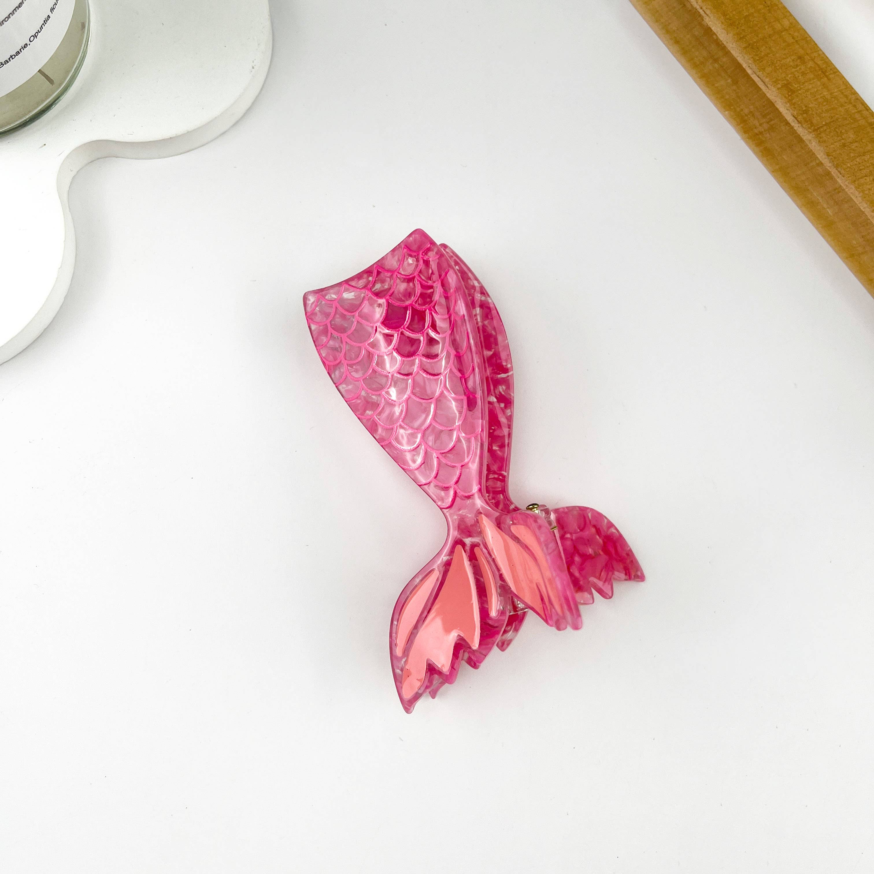 mildstyles - Vendita all'ingrosso Fermaglio per capelli - Donna - Fermaglio per capelli a coda di pesce con design a sirena in acetato0