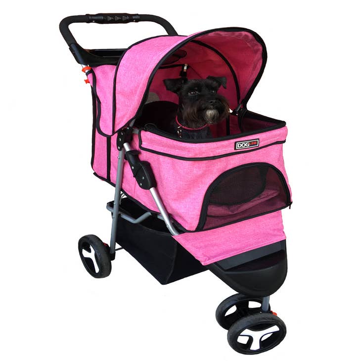 Wholesale Casual Pet Stroller + Removable Cup Holder for your store - Faire