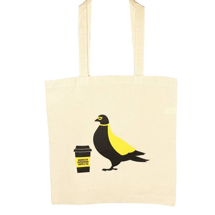 Brooklyn Superhero Supply Co. - Wholesale Tote Bag - Unisex - Hero Pigeon Tote Bag0