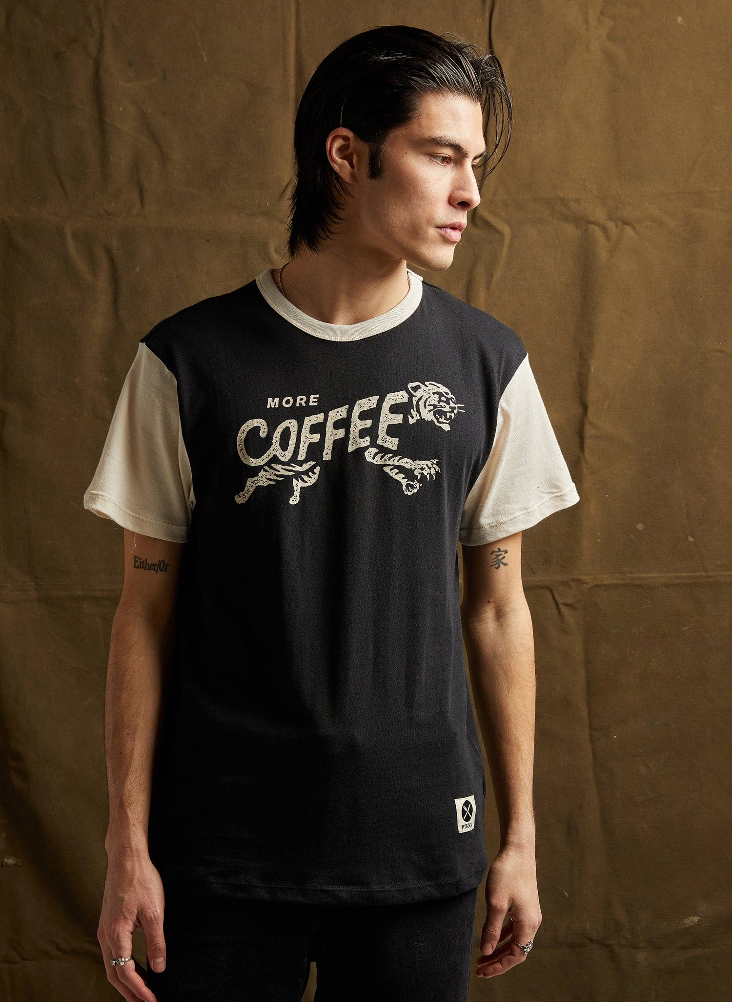 Pyknic - Wholesale Screen Printed T-Shirt - Men's - More Coffee Tee3
