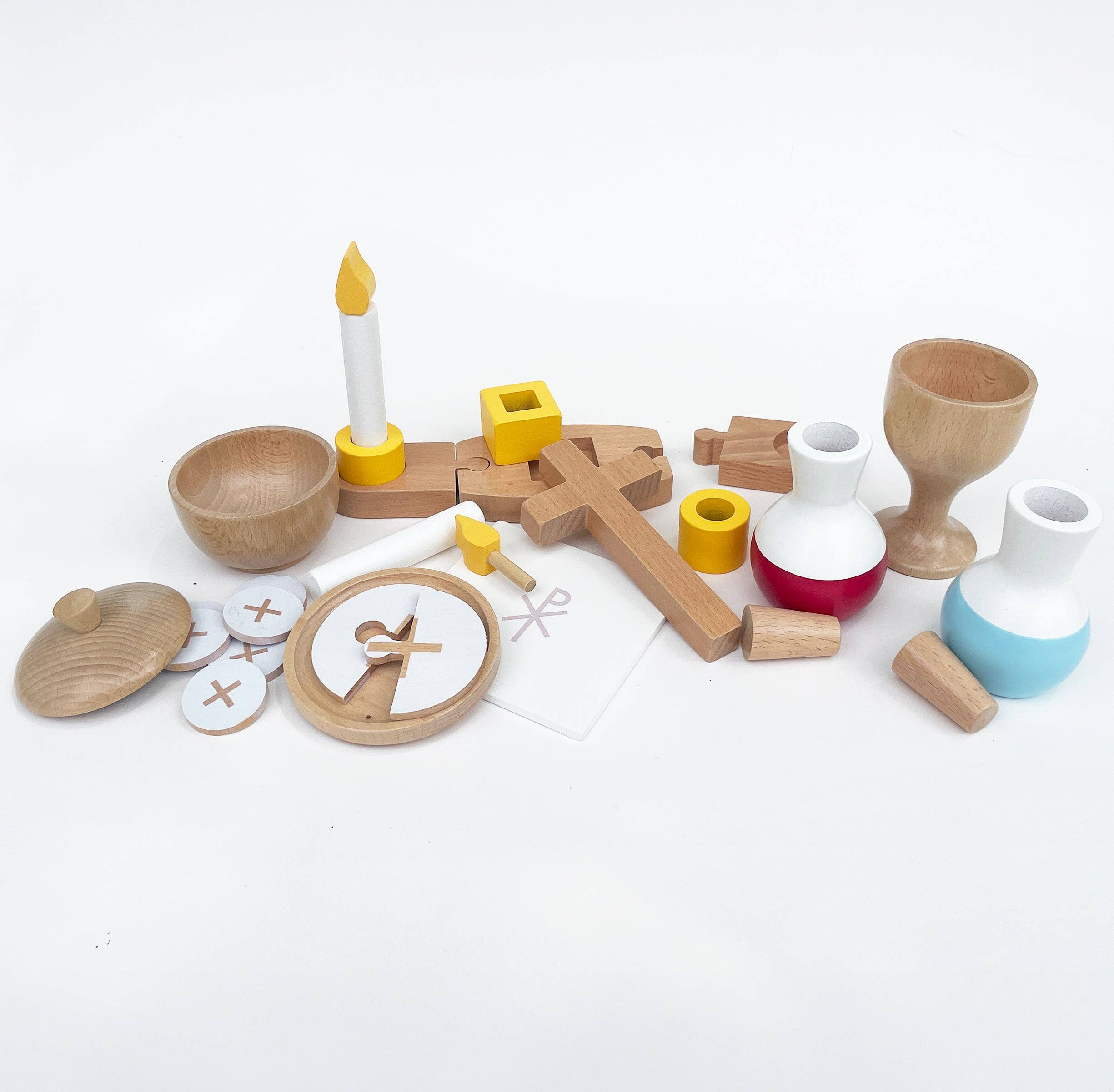 Wicking Vicar - Wholesale Wood Toy - Kids - Children's Mass Set1