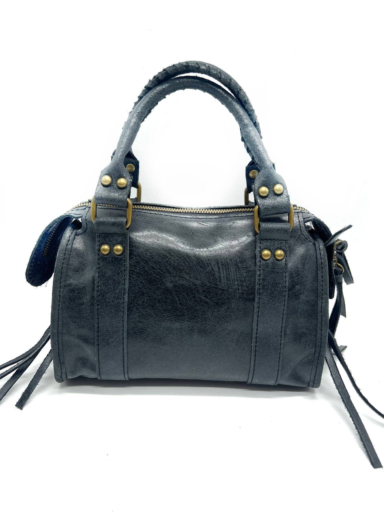 LINETA - Venta al por mayor Bolso con asas - Mujer - Bolso Boston de cuero de vaca - para llevar a mano y al hombro4