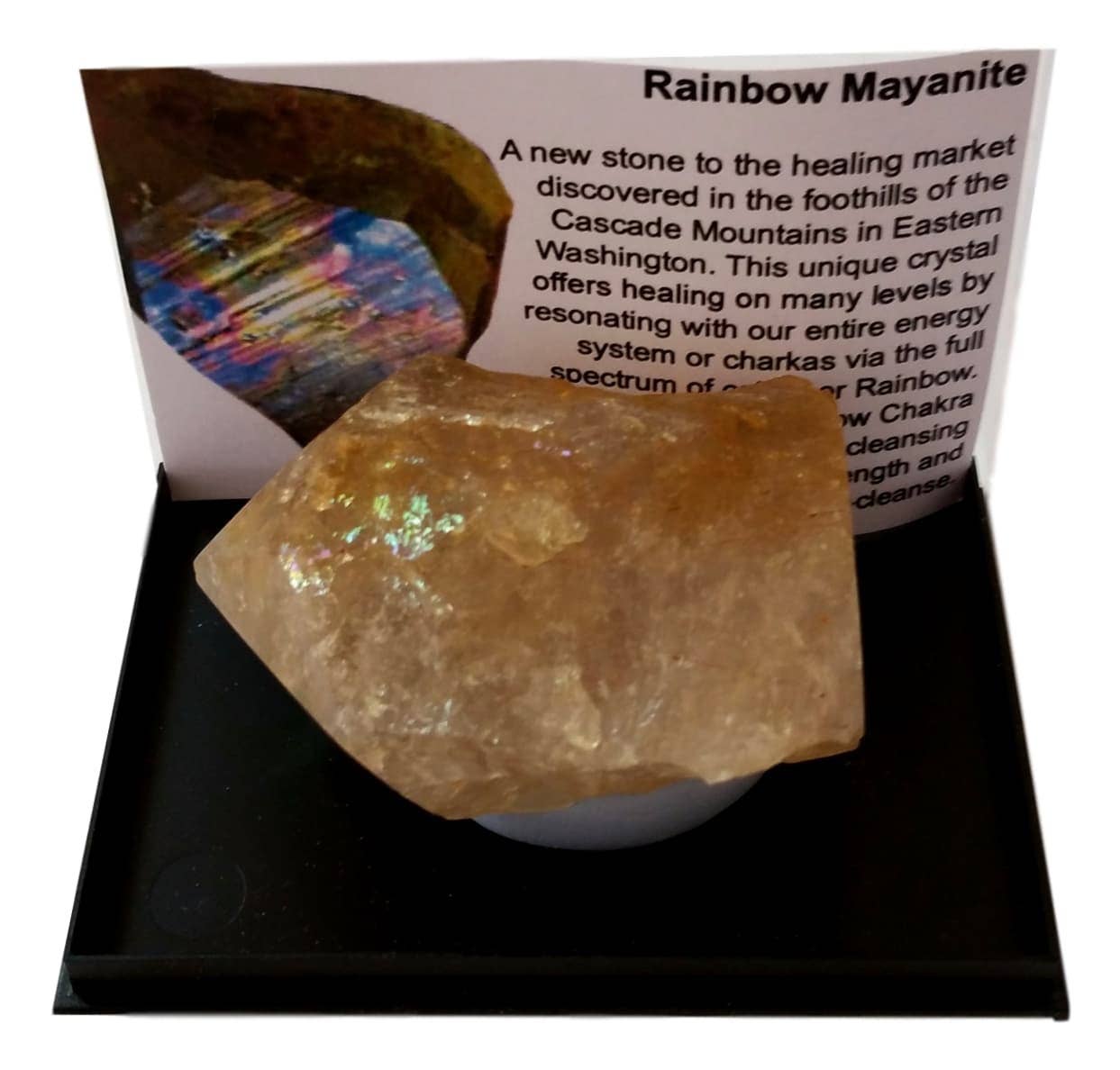 WLM - Vente Pierre et cristal de spiritualité - Mayanite Rainbow0