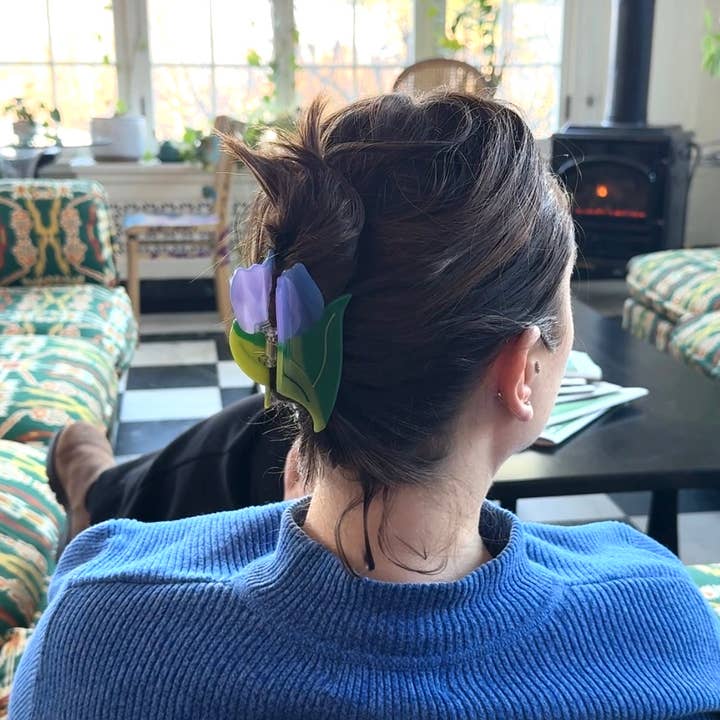 Girl Gang Craft - Wholesale Hair Clip - Women's - Tulip Claw Clip2