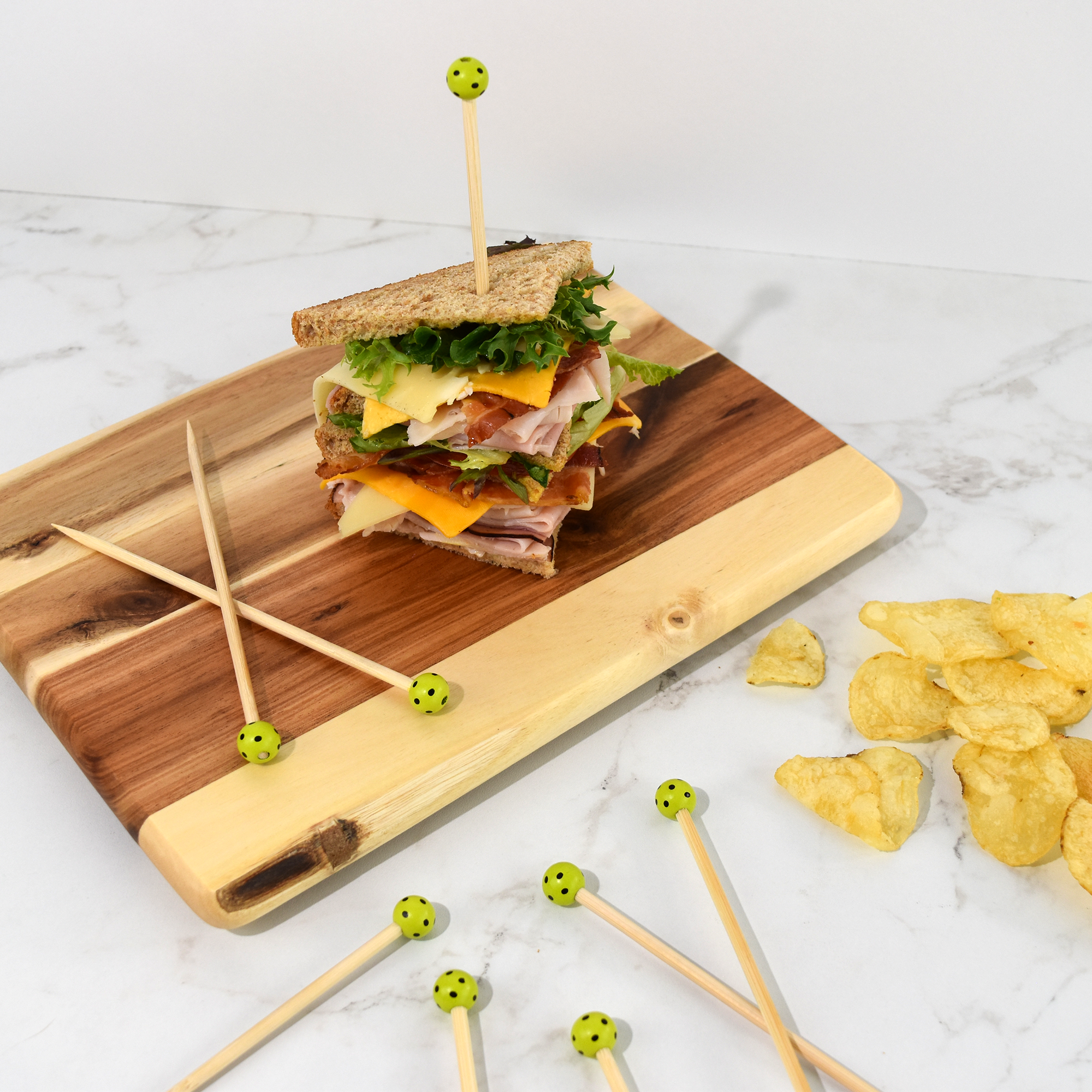 Racquet Inc - Wholesale Cocktail Pick - Pickleball Cocktail Picks (20-Pack)5