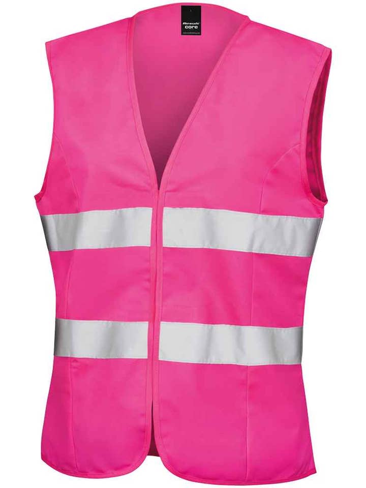 Pierre Francis - Wholesale Outerwear Vest - Women's - Result - Core Ladies Hi-Vis Vest2