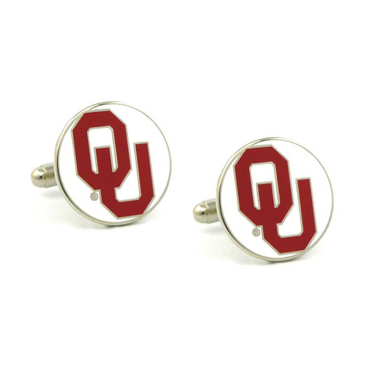 Gemelli Oklahoma Sooners per la vendita all'ingrosso da parte di Cufflinks Depot