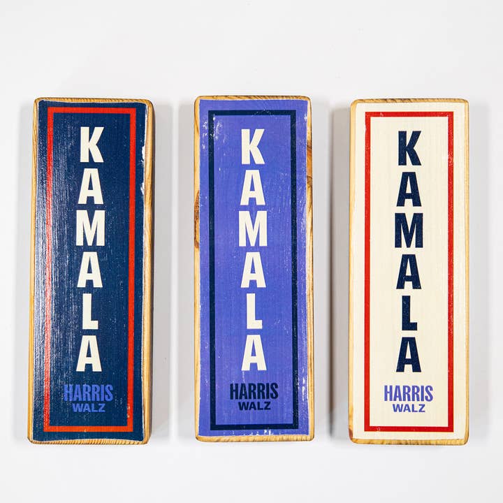 ARCHd - Wholesale Wall Sign - KAMALA Harris, Democratic National Convention Wood Art Sign