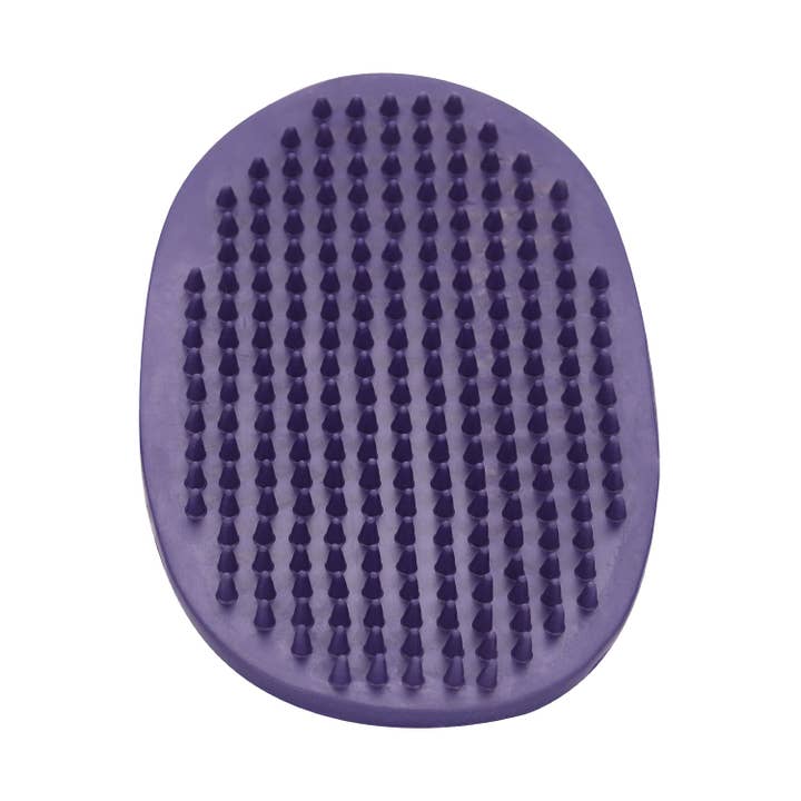 Lilac TuffRider Rubber Massage Comb for wholesale on Faire1