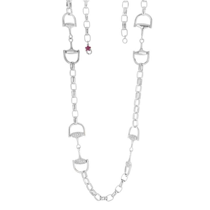 Equestrian Stigbøjle Halskæde for engroshandel hos Lauren G Adams