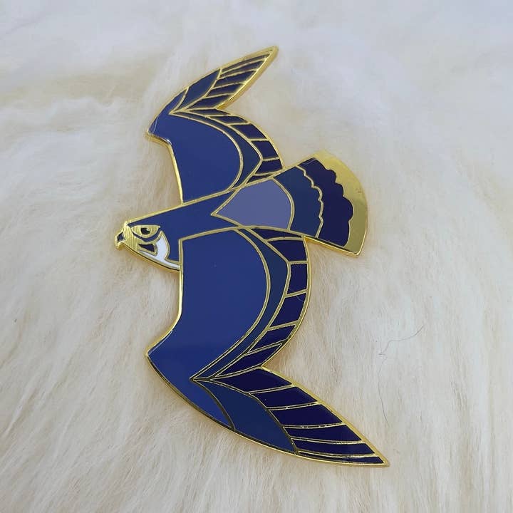 Peregrine Falcon Hard Enamel Pin | Falcon Pin | Art Deco | B and other Purchase Wholesale falcon enamel. Free Returns & Net 60 Terms on Faire trending on Faire.