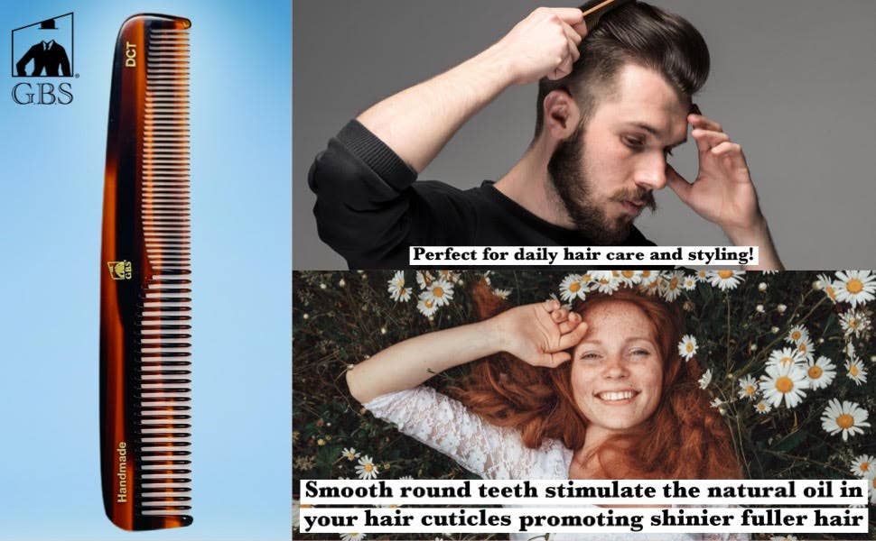 GENTS FINE GROOMING PRODUCTS – wholesale Hårborste/kam – G.B.S DCT Styling kam fintandad dressing kam 7 ”3