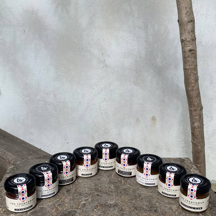 THE FRENCHMAN – wholesale Jam/jelly – Discovery Coffret of 9 Mini Jars, perfect gift idea 2