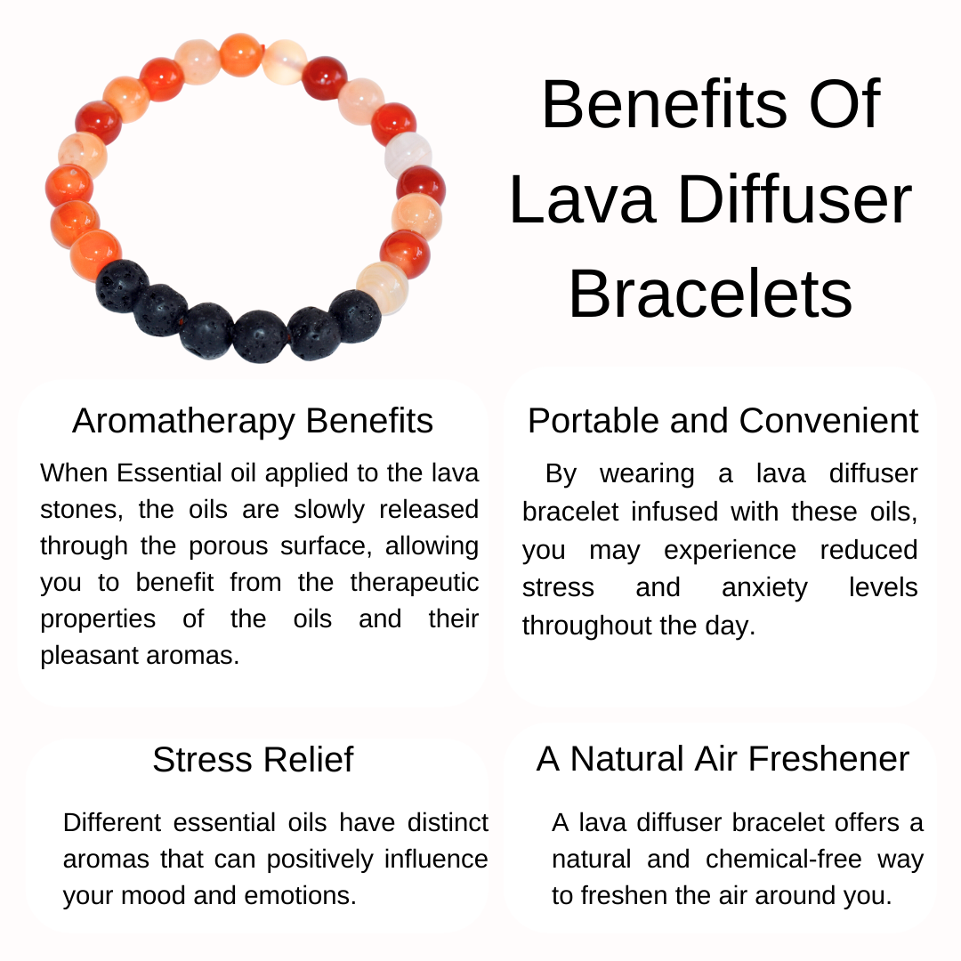 Soothing Crystals - Vente Bracelets d'aromathérapie - Bracelet Diffuseur | Serpentine | Diffuseur d'Huile d'Aromathérapie2