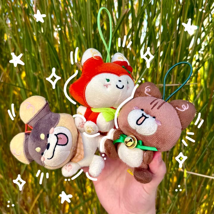 Cool Art Corner - Wholesale Keychain - Women's - Booty Squad V2 Plushie Keychain3