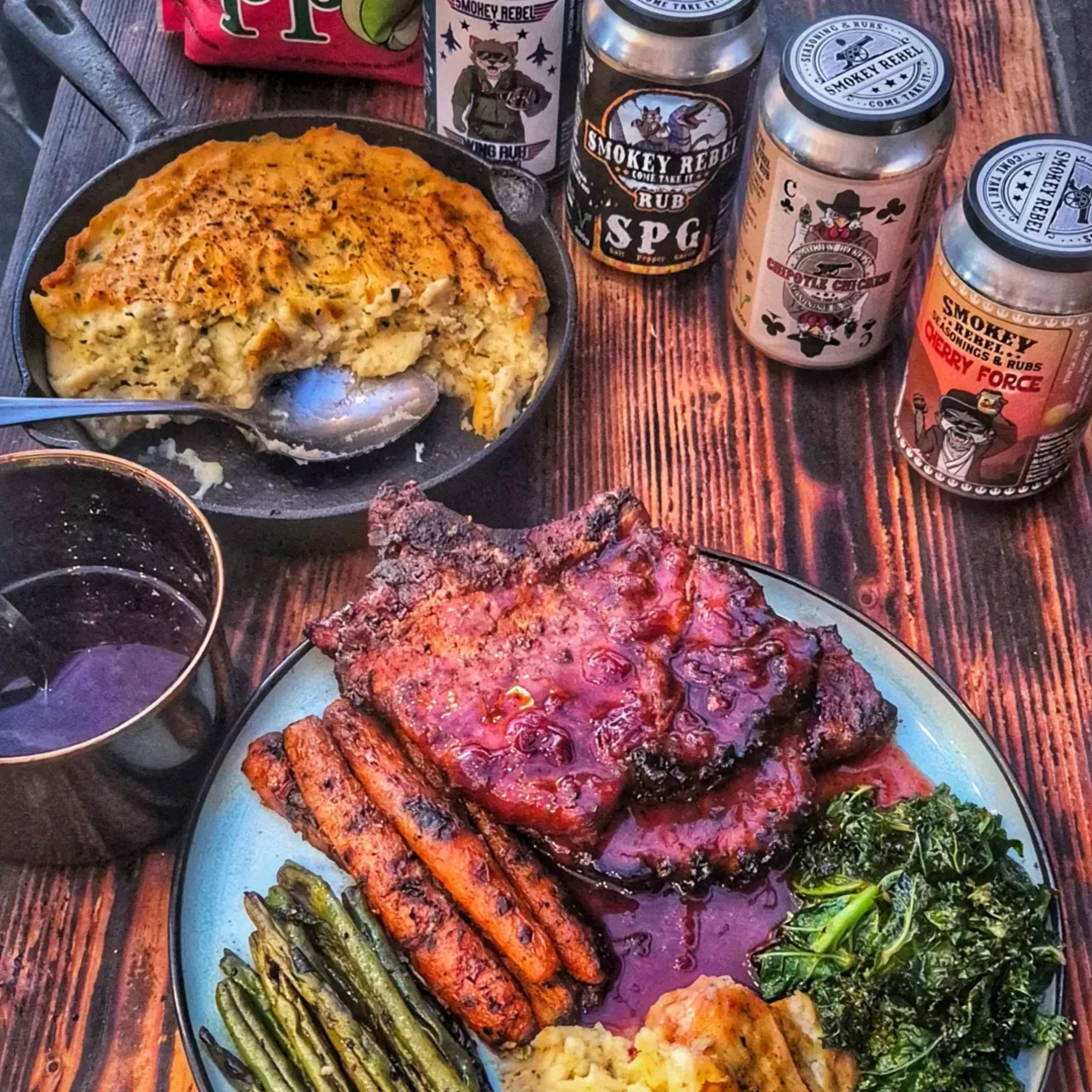 Smokey Rebel - Wholesale Rub - Cherry Force BBQ rub3