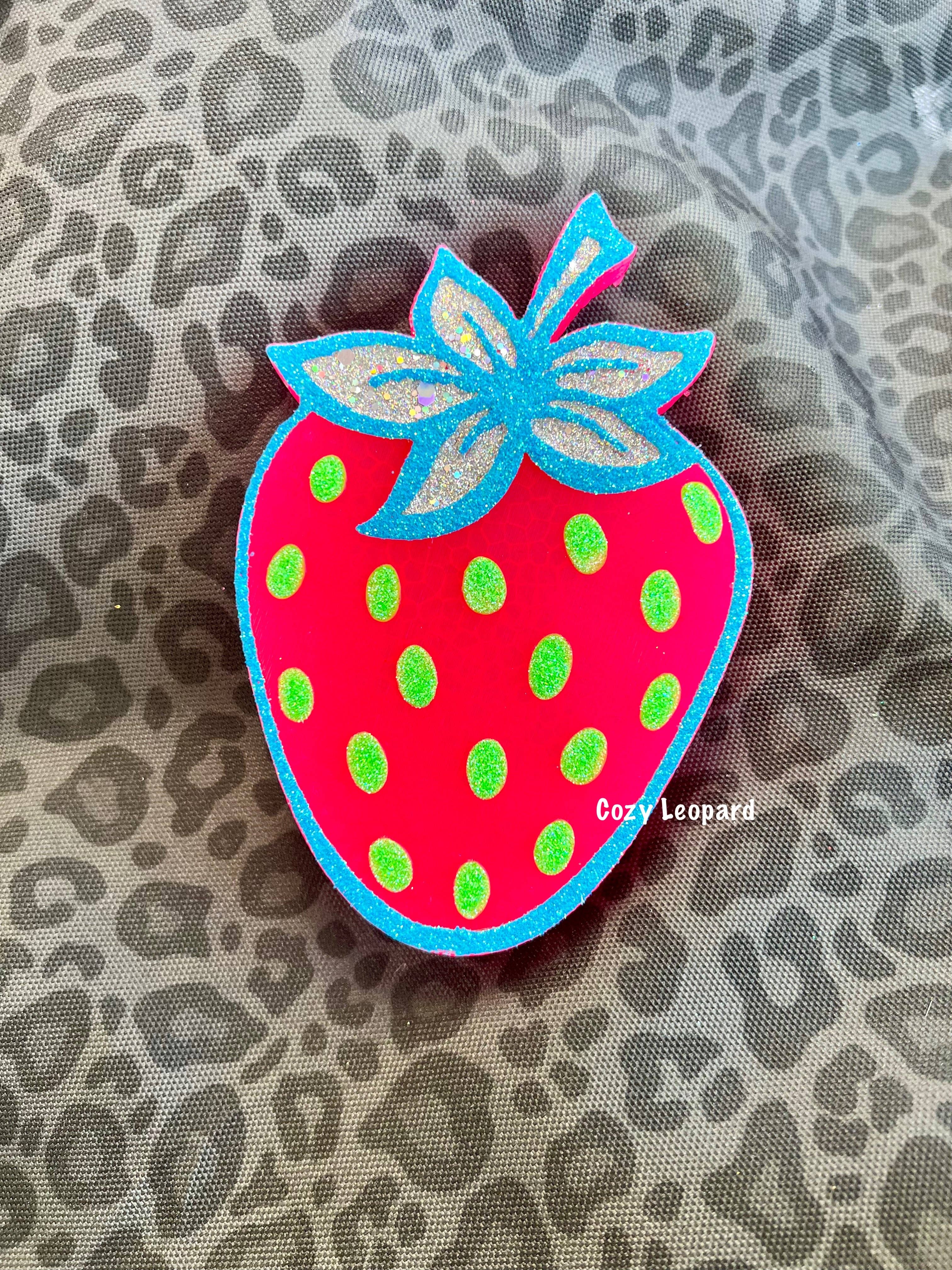 Cozy Leopard Boutique - Wholesale Car Freshener - Women's - Strawberry Car Freshie1