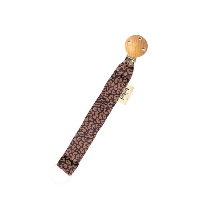 bebel - Wholesale Pacifier Clip - Baby - Leopard pacifier clip3