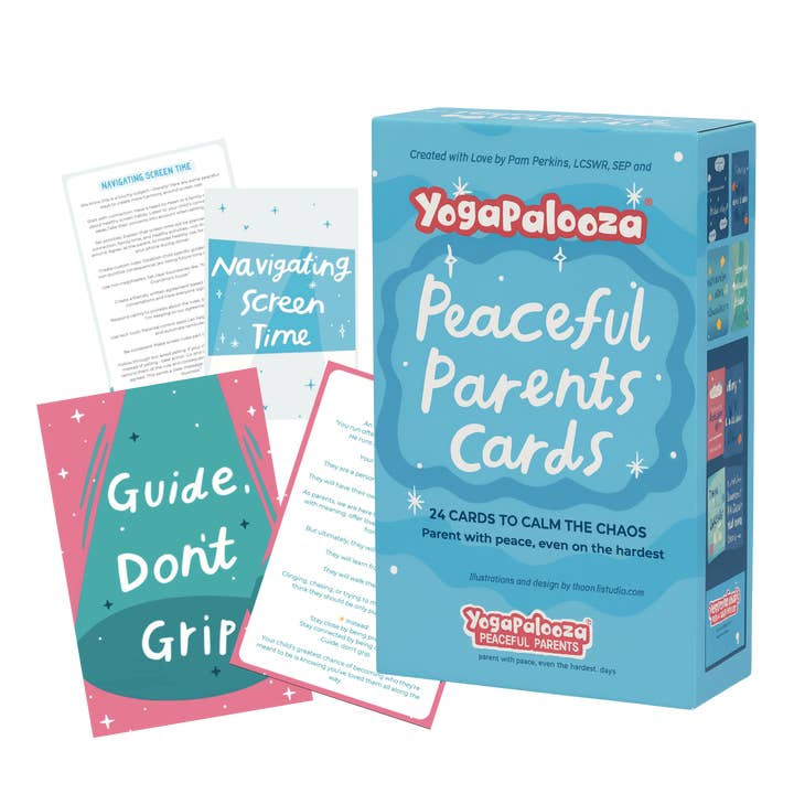 Peaceful Parents Cards for wholesale by Yogapalooza