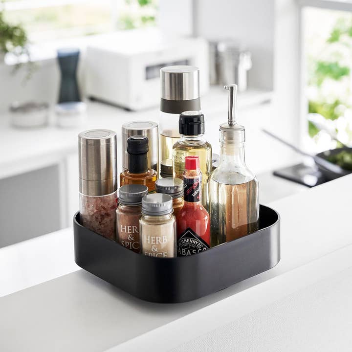 Yamazaki Home - Wholesale Lazy Susan - Rotating Storage Tray9