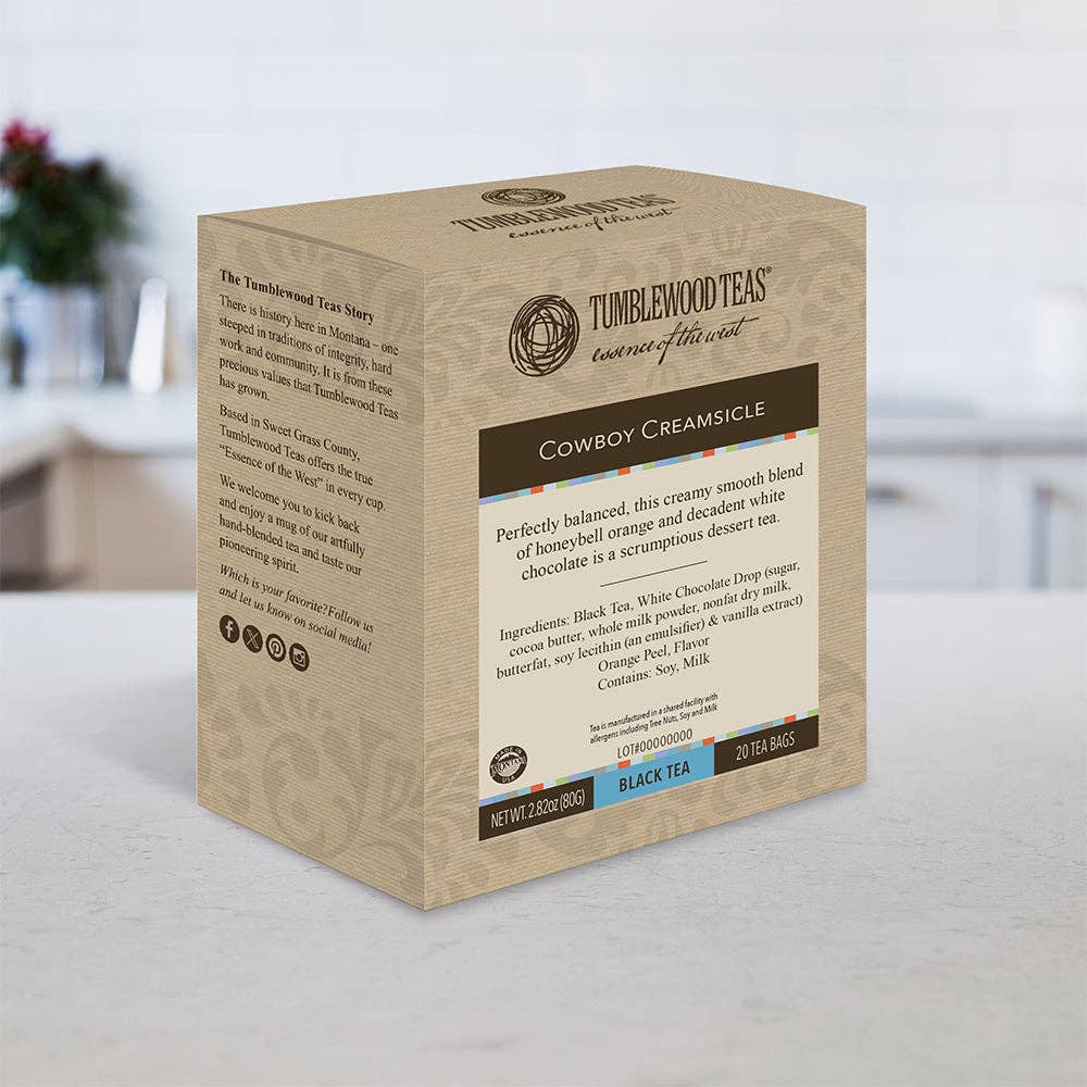 Tumblewood Teas - Wholesale Loose Tea - Cowboy Creamsicle5