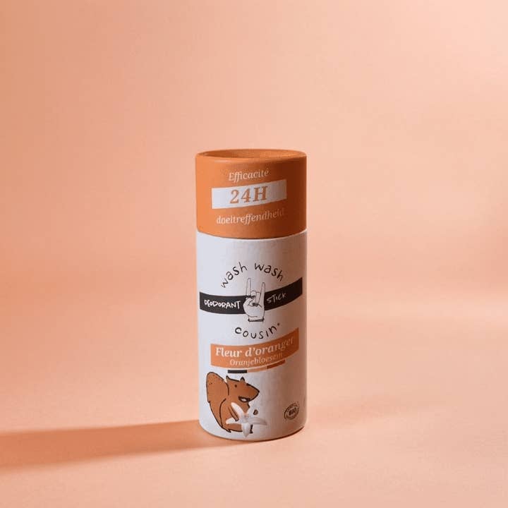 Deodorantstick sinaasappelbloesem voor wholesale door Wash Wash Cousin