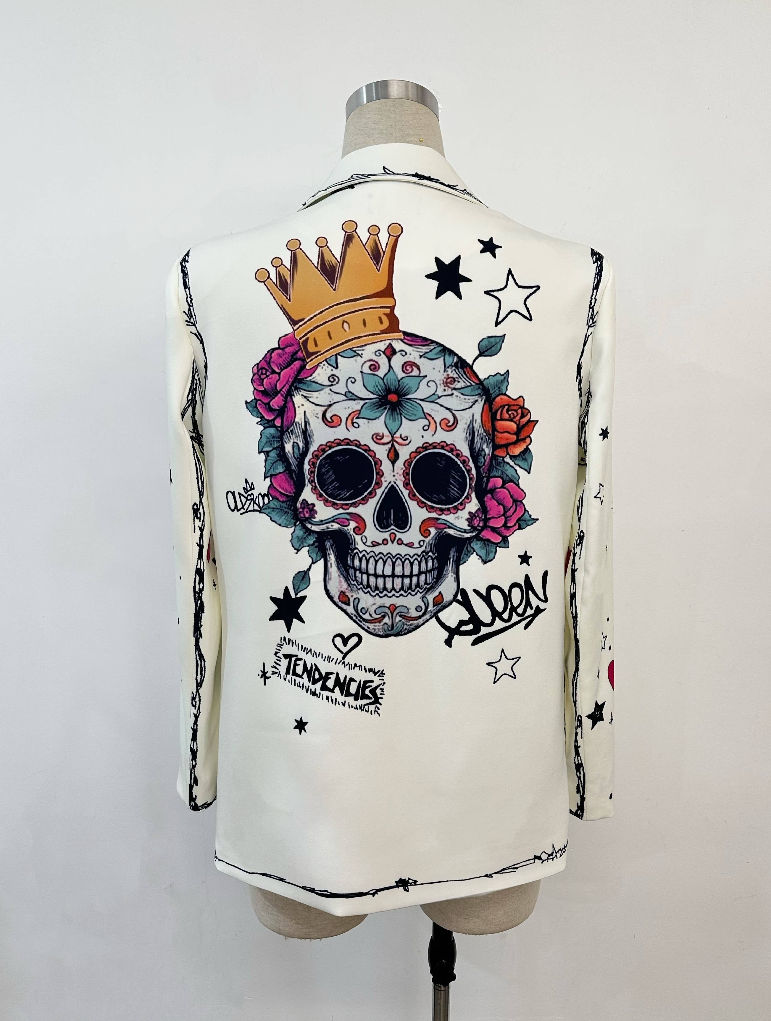 aikha - Vente Blazer – femme - Blazer à impréme (08-5767)2