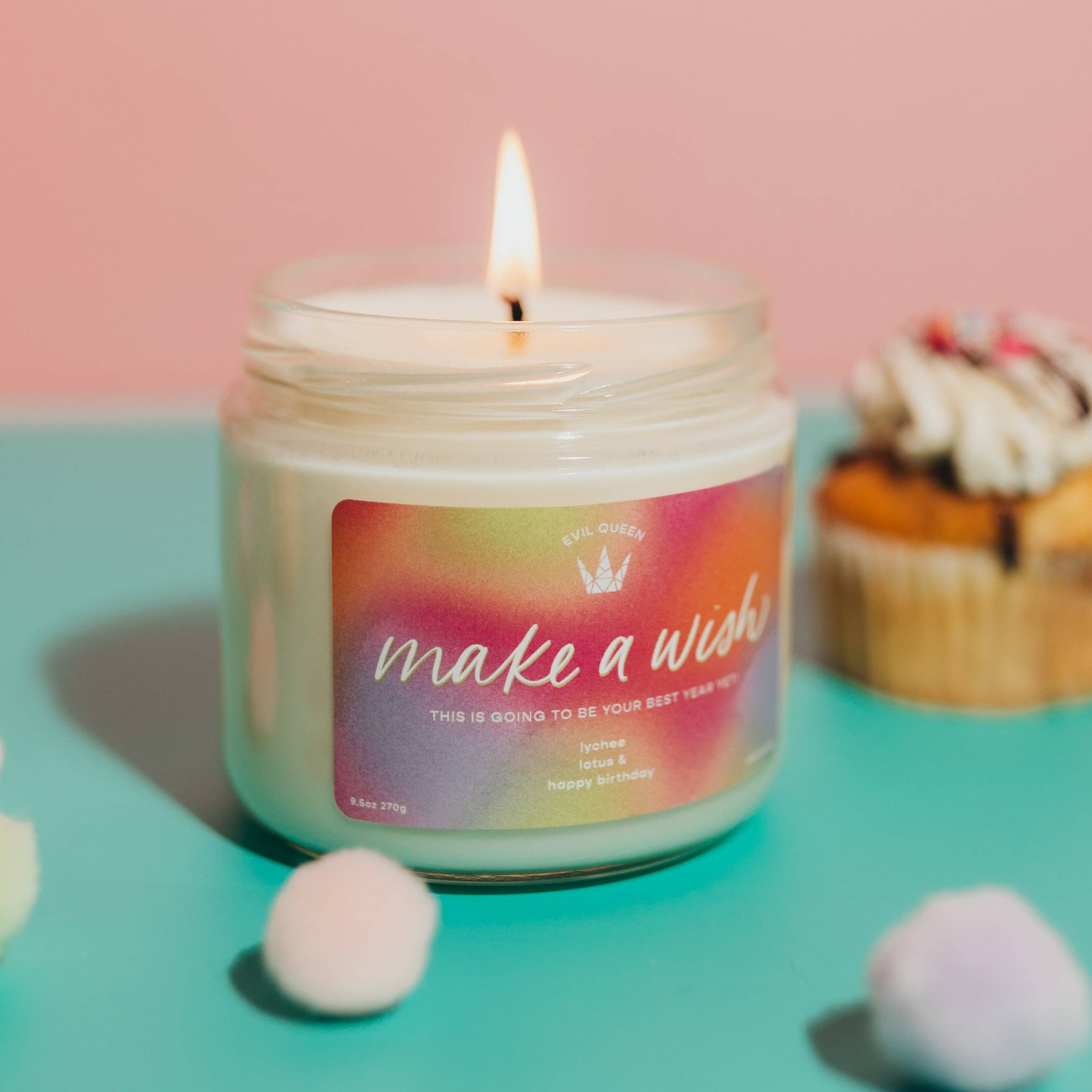 Evil Queen - Wholesale Jar/Filled Candle - Make A Wish (pick your scent!)1