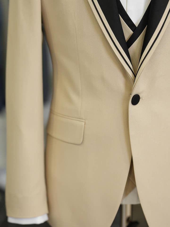 parez suits – wholesale Suit set – men's – Mens 3 Piece Slim Groom and Formal Suit 6