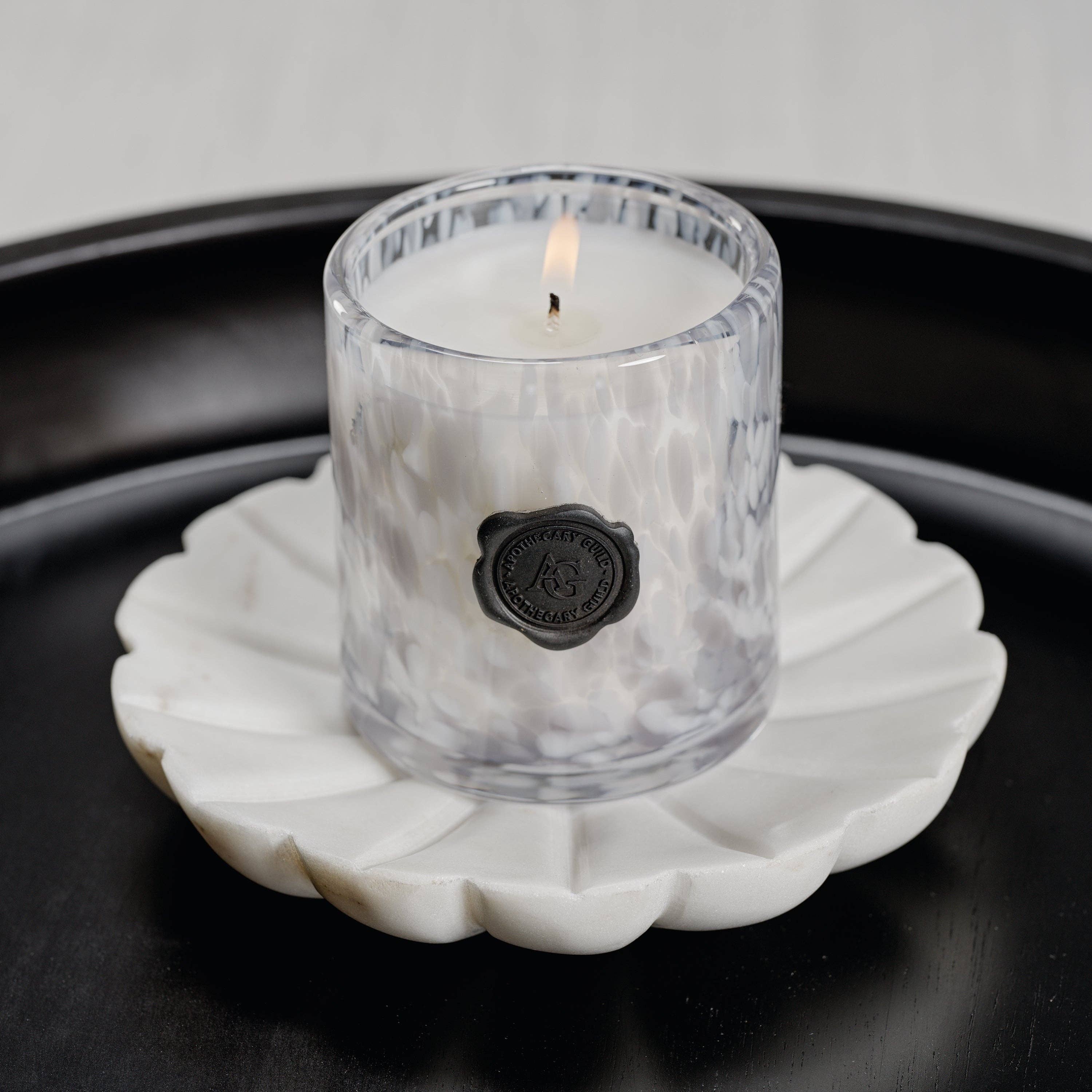 Zodax – Vela em jarro/copo por atacado – Vela Mini Frasco de Vidro Opal Boticary Guild em Caixa de Presente14