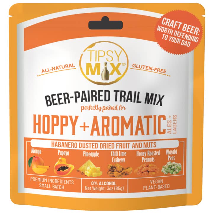 15. Beer-Paired Trail Mix - Hoppy + Aromatic (COMING SOON!) for wholesale by Tipsy Mix
