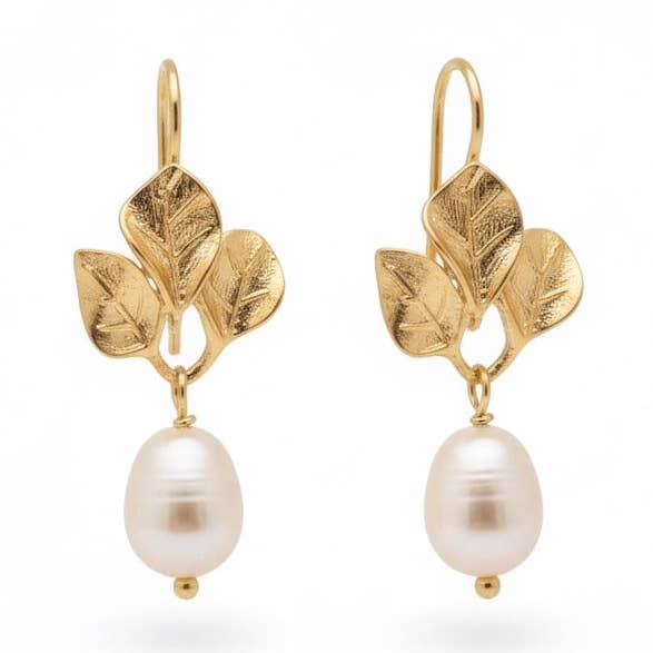 DAISY oorbellen met zoetwaterparels voor wholesale door DUESTELLE ITALIA