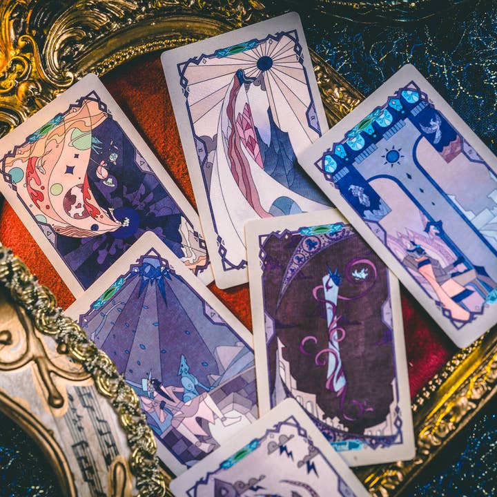 Vermilion Collection - Wholesale Tarot Cards - Broken Mirror Tarot MERCURY Special Edition13