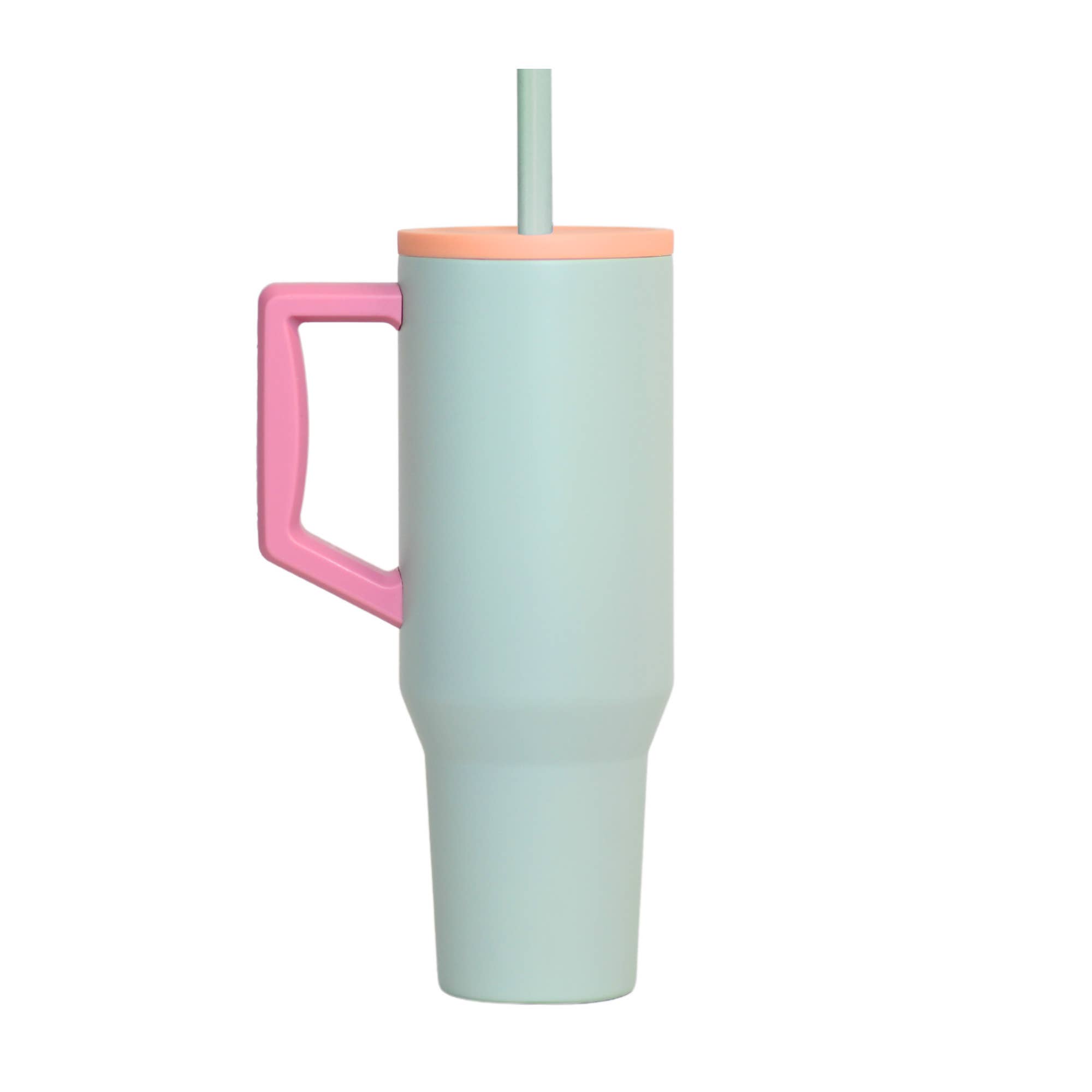 Elemental - Wholesale Insulated Mug/Tumbler - Commuter Insulated Straw Tumbler 40oz - Mint Sorbet2