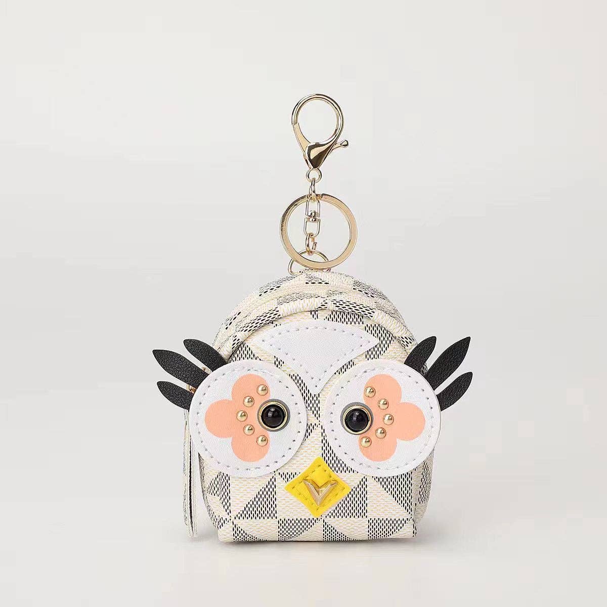 WEST AUSSIE SUPPLIES - Wholesale Coin Purse - Women's - Bacio - Owl Coin Purse with Keychain Charm0