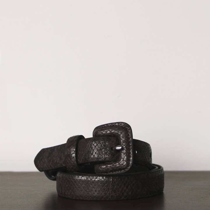 Eastern Counties Leather – wholesale Belt – Women's – NLB03 Mocc Snake Print Belt1