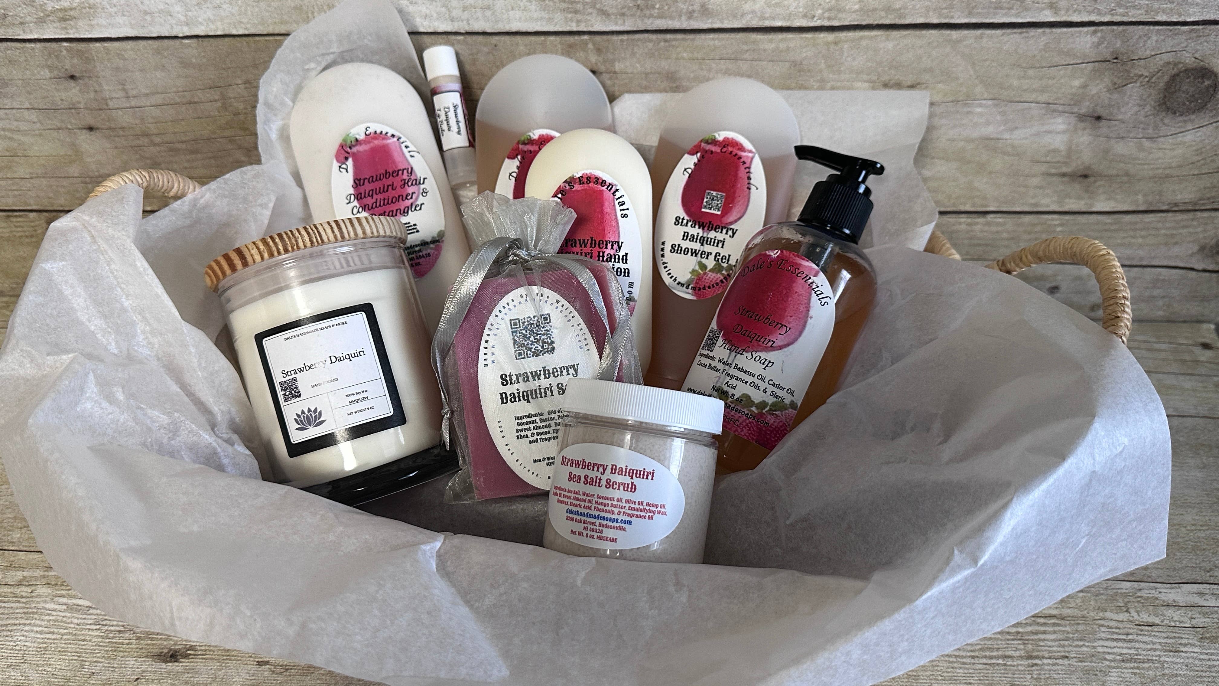 Dales Handmade Soaps & More - Wholesale Bath & Body Set - New Product Line Gift Basket1