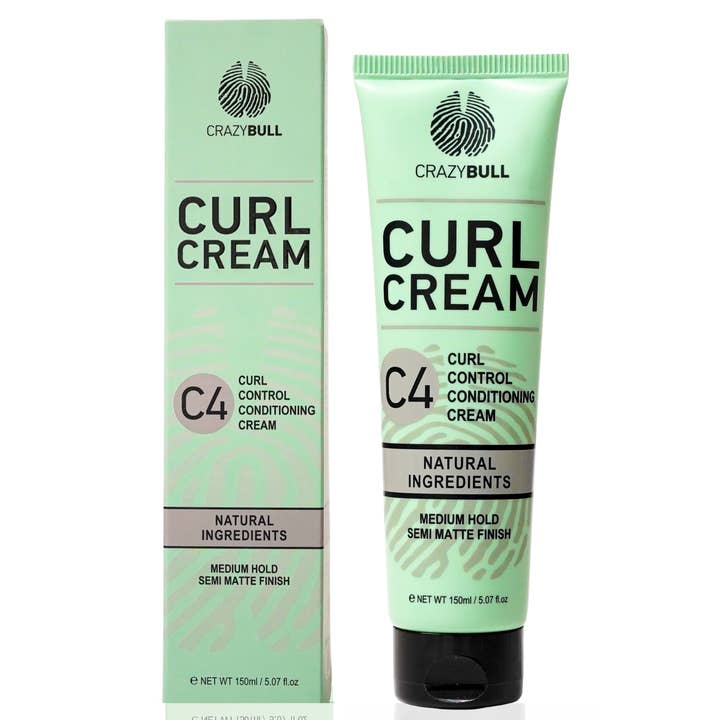 Crazy Bull C4 Curl Control Conditioning Cream Define Hydrate for wholesale by CRAZY BULL HAIR PRODUCTS