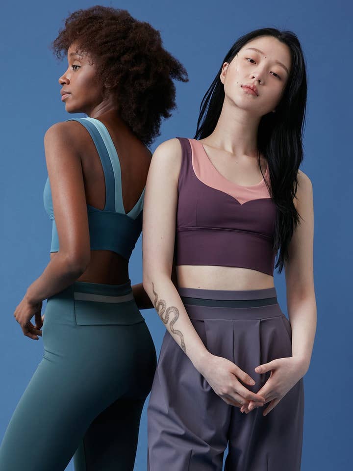 QUA VINO – wholesale Athletic top – Women′s – Sour Apple Top (2Colors)5