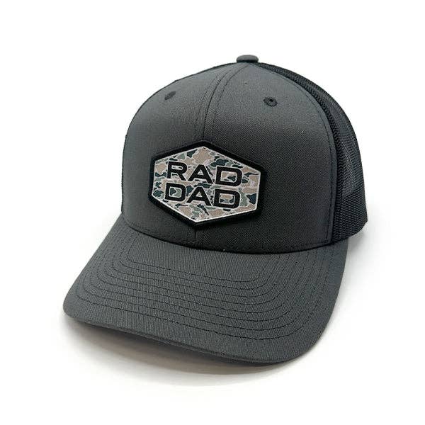 Shield Republic – wholesale Trucker hat – Men's – Rad Dad Duck Camo Woven Patch Hat1