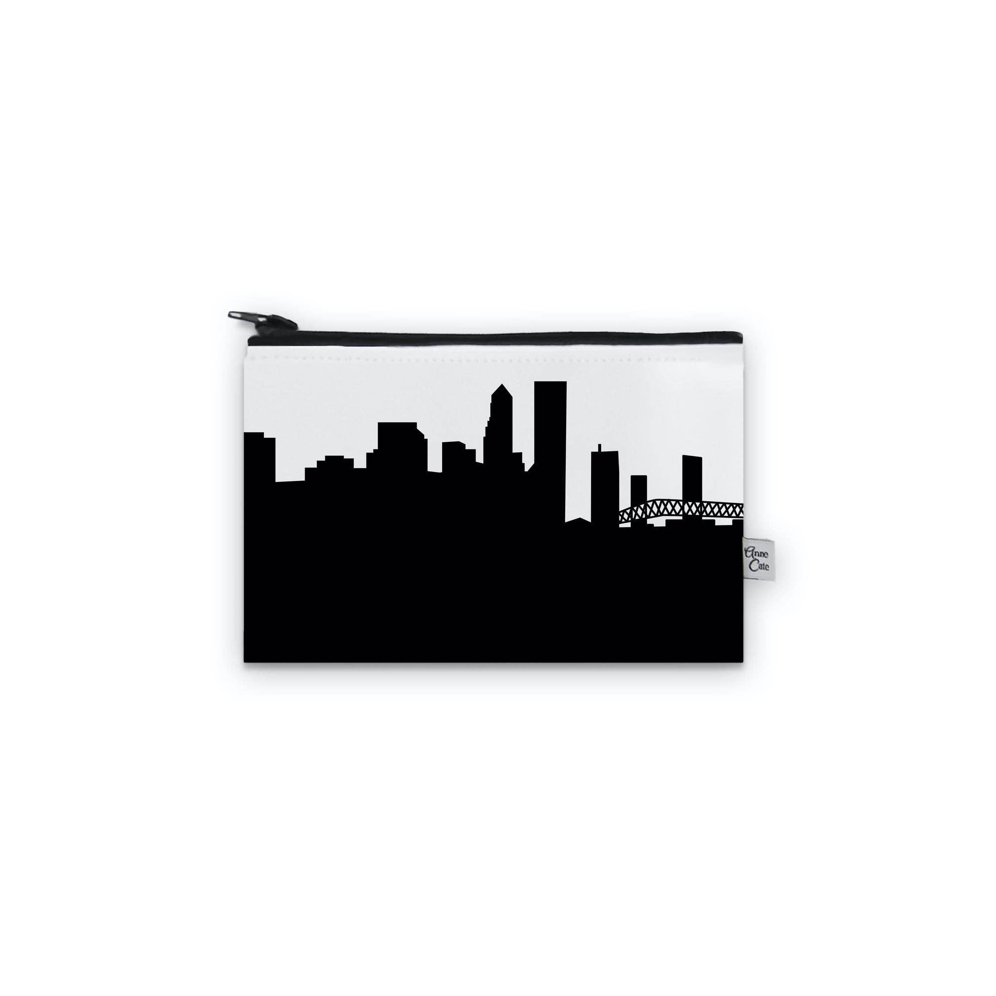 Anne Cate - Wholesale Coin Purse - Women's - Skyline Canvas Mini Purse123